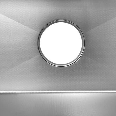 Popular Korean Style Top Mount Sink 860x520mm Embossed Kitchen Sinks with 185mm Drain Hole Honeycomb Nano Sink Scratch Resistant Ss304 Stainless Steel Sink for Apartment Flat