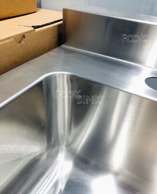 Customized Size Wall Mounted Commercial Long Sink Ss304 Stainless Steel Wash Trough For School Public Industrial Outdoor Use Hand Washing