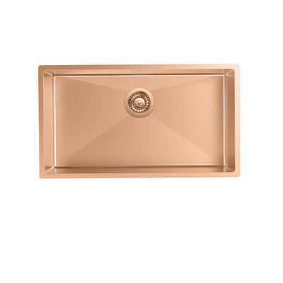 Large 32inch SS304 Stainless Steel Utility Sink for kitchen 16/18Gauge Single Bowl Handmade undermount sinks basin Modern rose gold black Workstation Kitchen Sinks