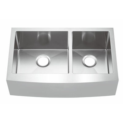 Durable Apron Stainless Steel Kitchen Sink With Grid Provided Fregadero Acero Inoxidable